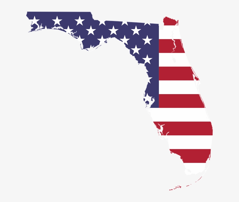 Florida Veteran's Benefits Florida With Us Flag PNG Image Transparent PNG Free Download on