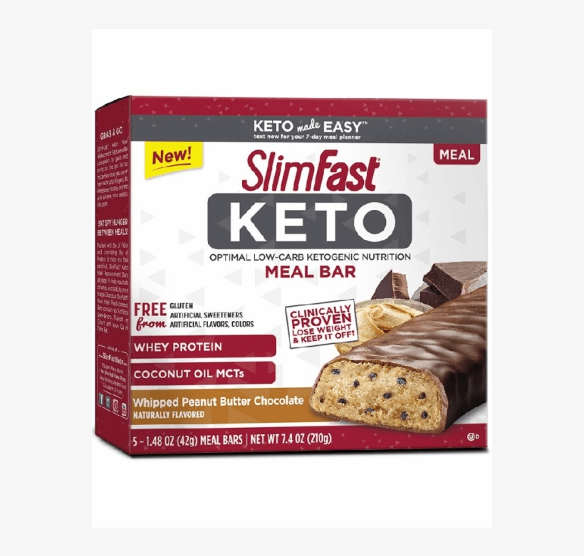 Slimfast Keto Meal Replacement Whipped Peanut Butter - Slim Fast Keto Products, transparent png download