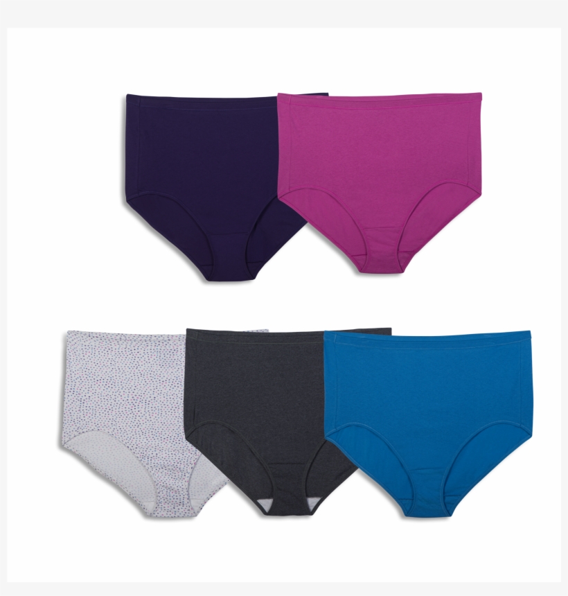 Fit For Me By Fruit Of The Loom Comfort Covered Cotton - Fit For Me By Fruit Of The Loom Plus Size Women's Plus, transparent png download