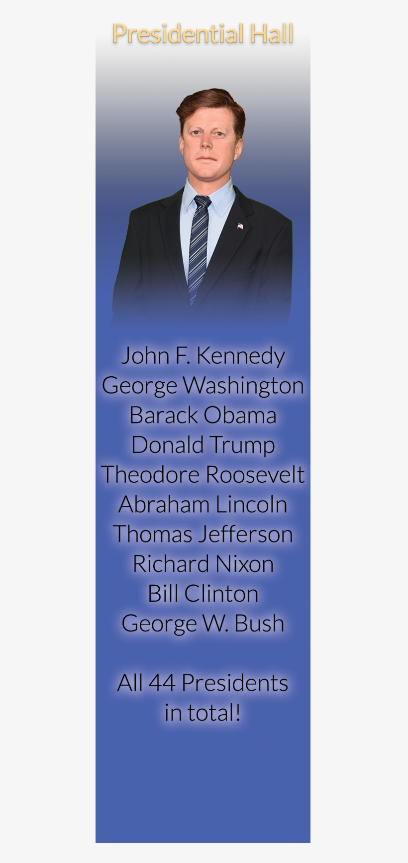 About Our Figures - President Of The United States, transparent png download