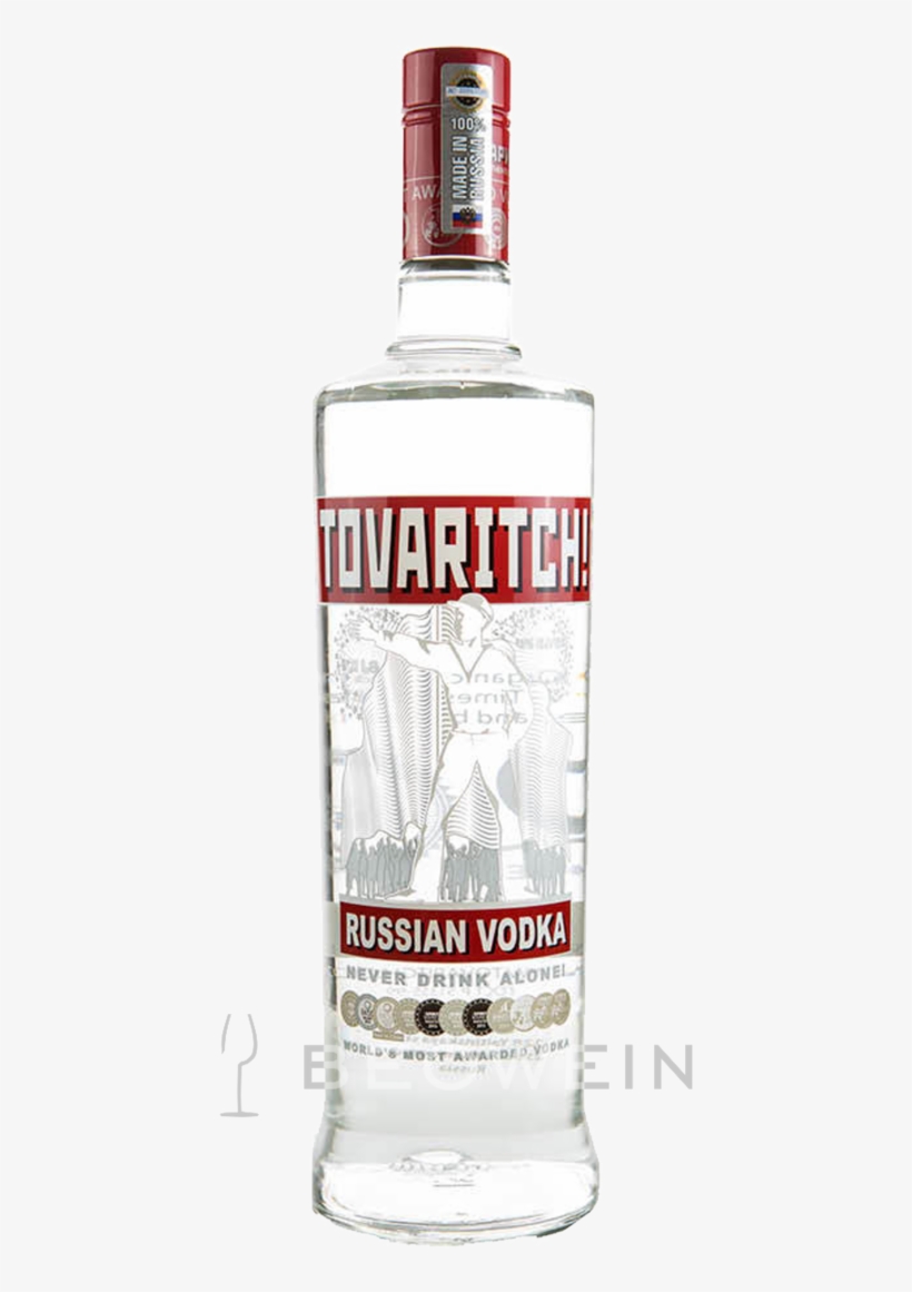 Tovaritch Russian Vodka 1,0 L - Vodka Tovaritch 0 5, transparent png download