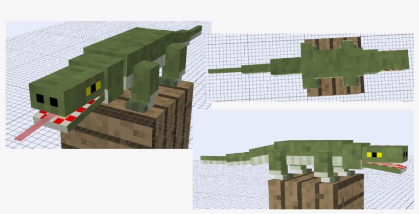 While Not A True Dragon, It's Nonetheless A Deadly - Minecraft Komodo Dragon, transparent png download