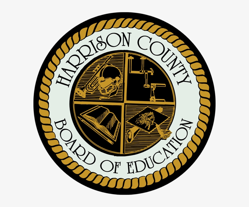 K-12hcboe2 - Harrison County Schools Logo, transparent png download