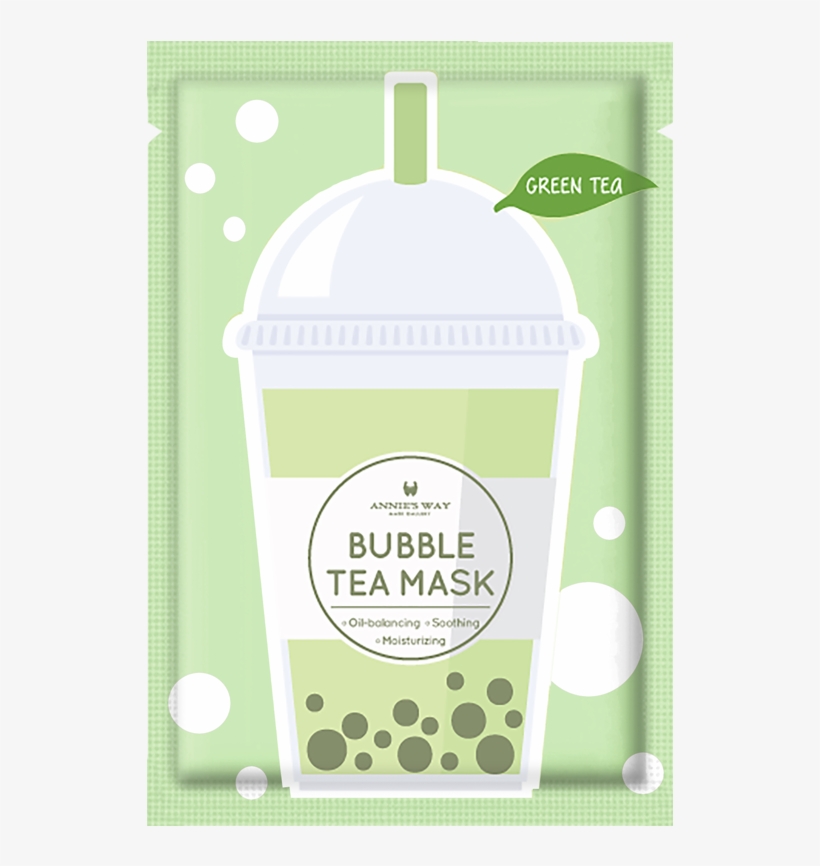 Annie's Way Bubble Tea Mask Black Tea, transparent png download