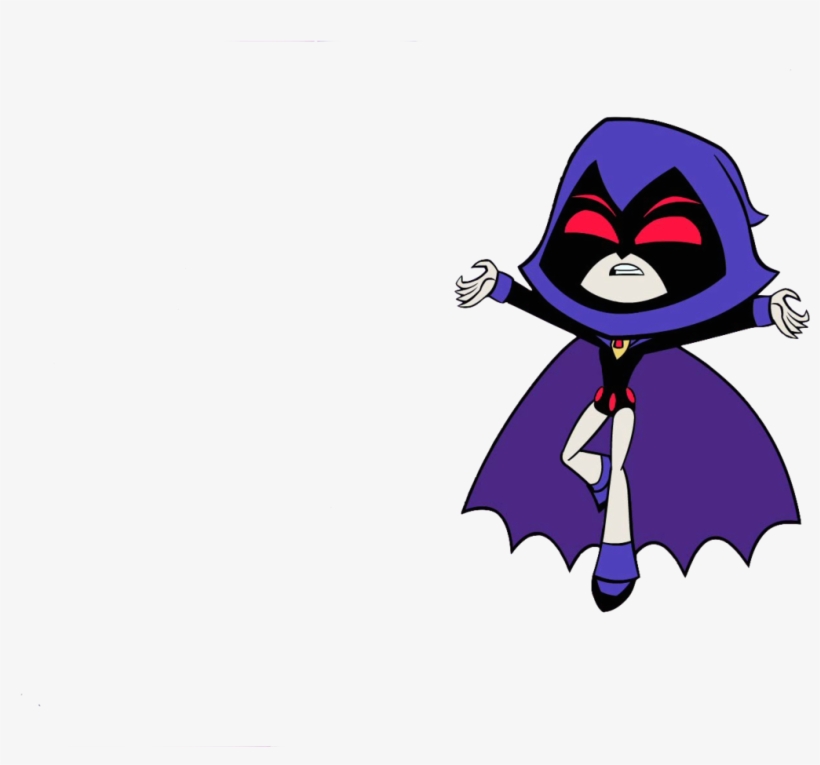 Raven Can Fly, But I Can't Fly At All - Teen Titans Go Raven Flying, transparent png download