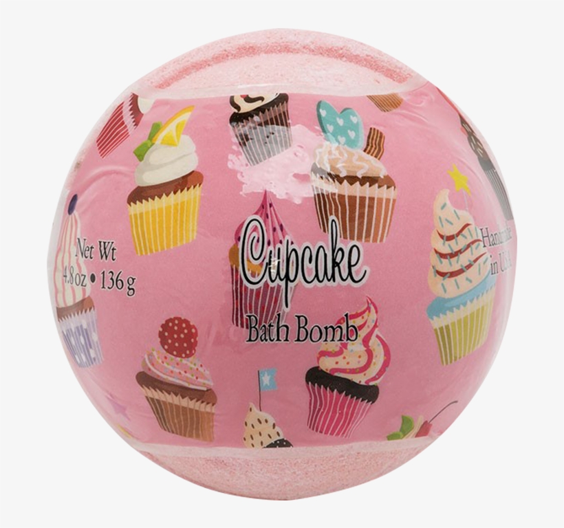 Primal Elements Bath Bomb - Primal Elements Cupcake Bath Bomb, transparent png download
