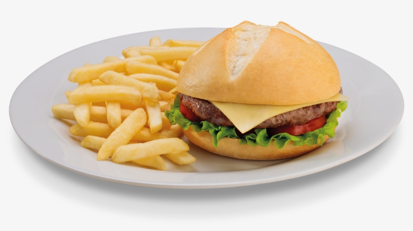 Além Disso, O Espaço Vai Oferecer Porções De Batata - Cheeseburger, transparent png download