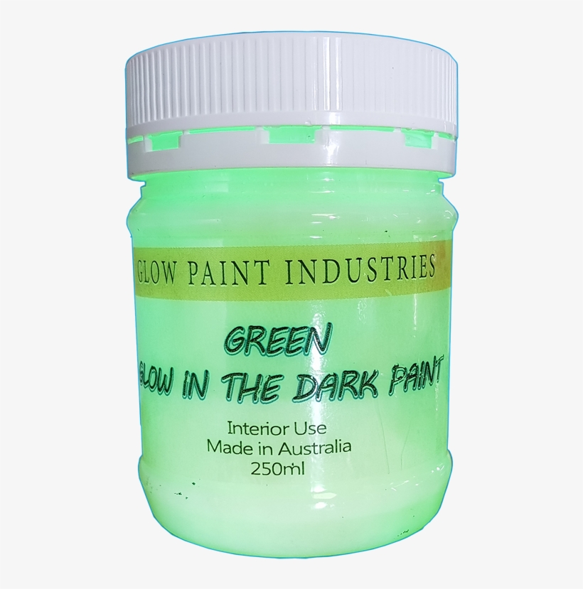 Glow In The Dark Paint For Interior Use Only - Paint, transparent png download