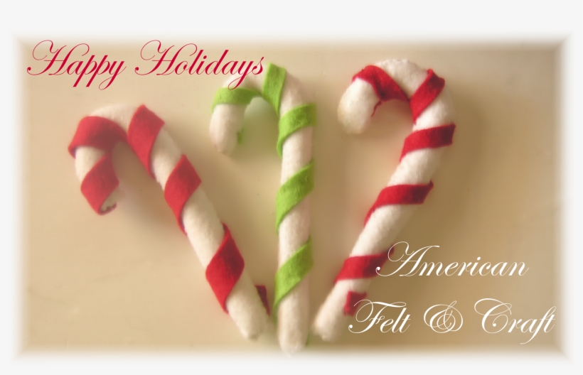 Happy Holidays - Candy Cane, transparent png download