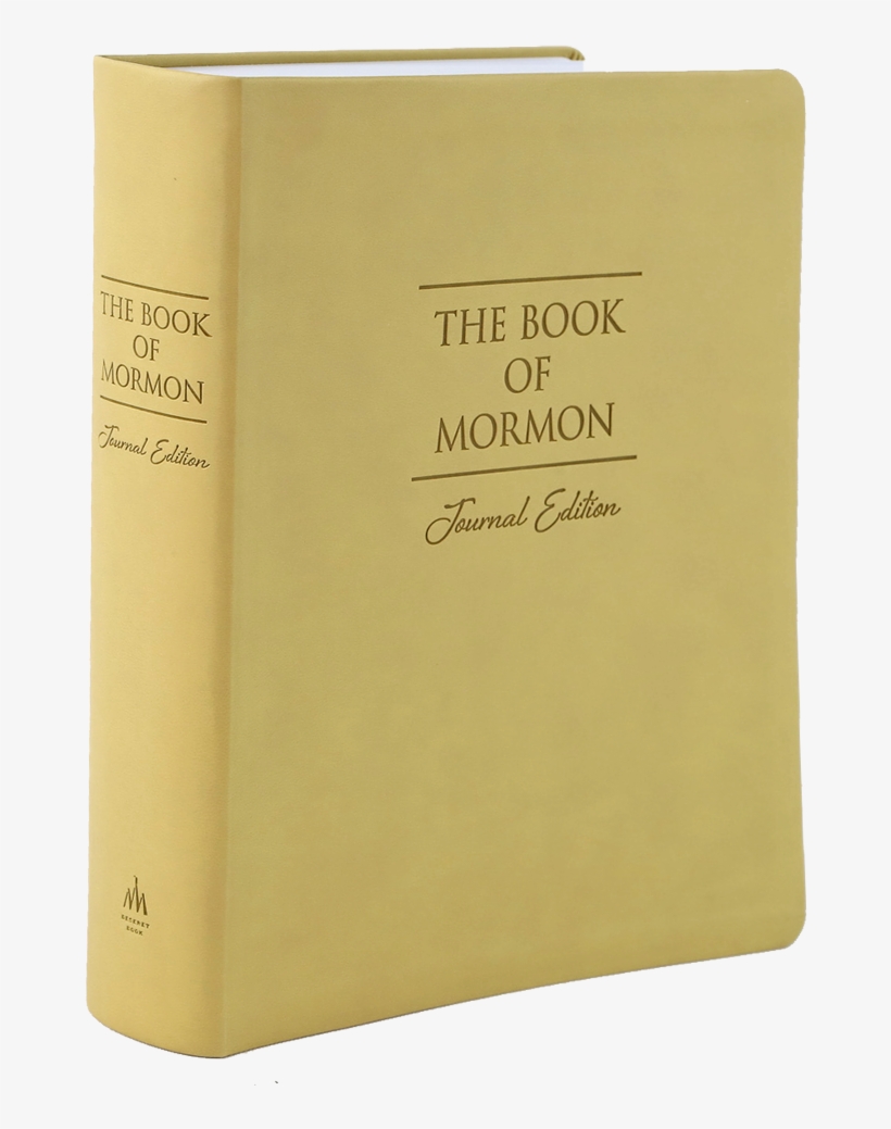 The Book Of Mormon, Journal Edition, Faux Leather, - Religious Text, transparent png download