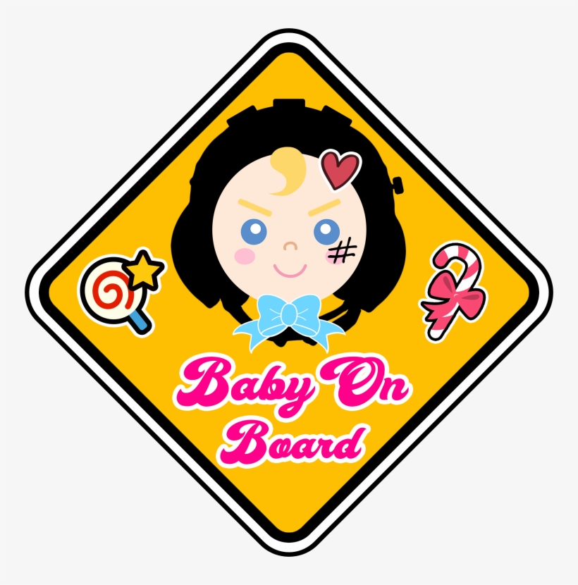 Baby On Board Eyebrows - Baby On Board, transparent png download
