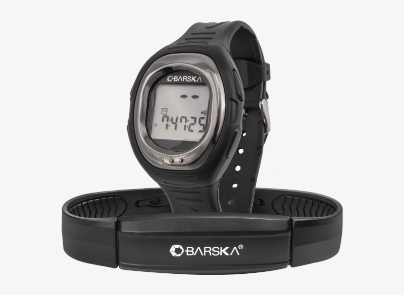 Naruekrit Barska Heart Rate Monitor Watch, transparent png download