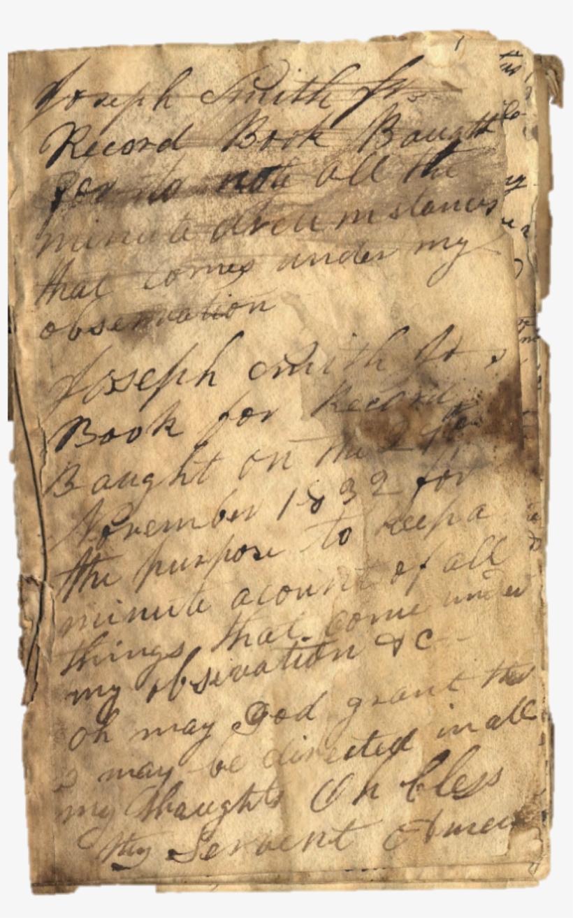 12399832641314290976-eng - Joseph Smith's Journal, transparent png download