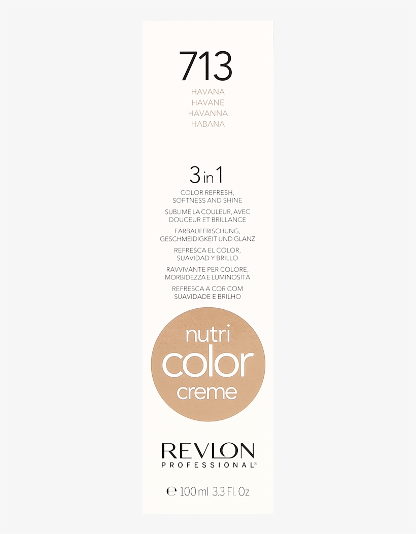 Revlon Professional Nutri Color Creme 713 Havava 100ml - Nutri Color Creme, transparent png download