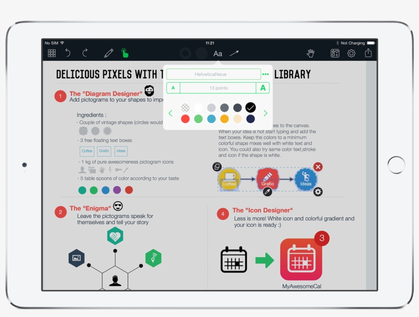 Design - Grafio 3 Ipad, transparent png download