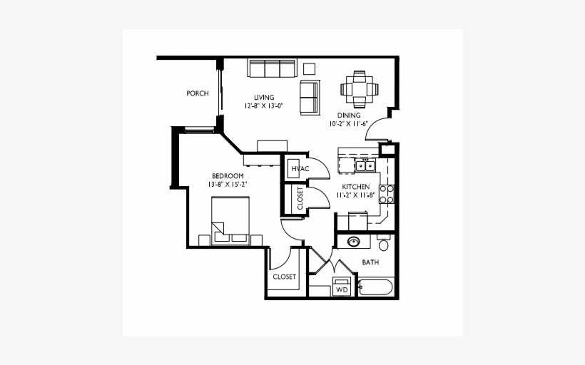 0 For The D Floor Plan - Home Appliance, transparent png download