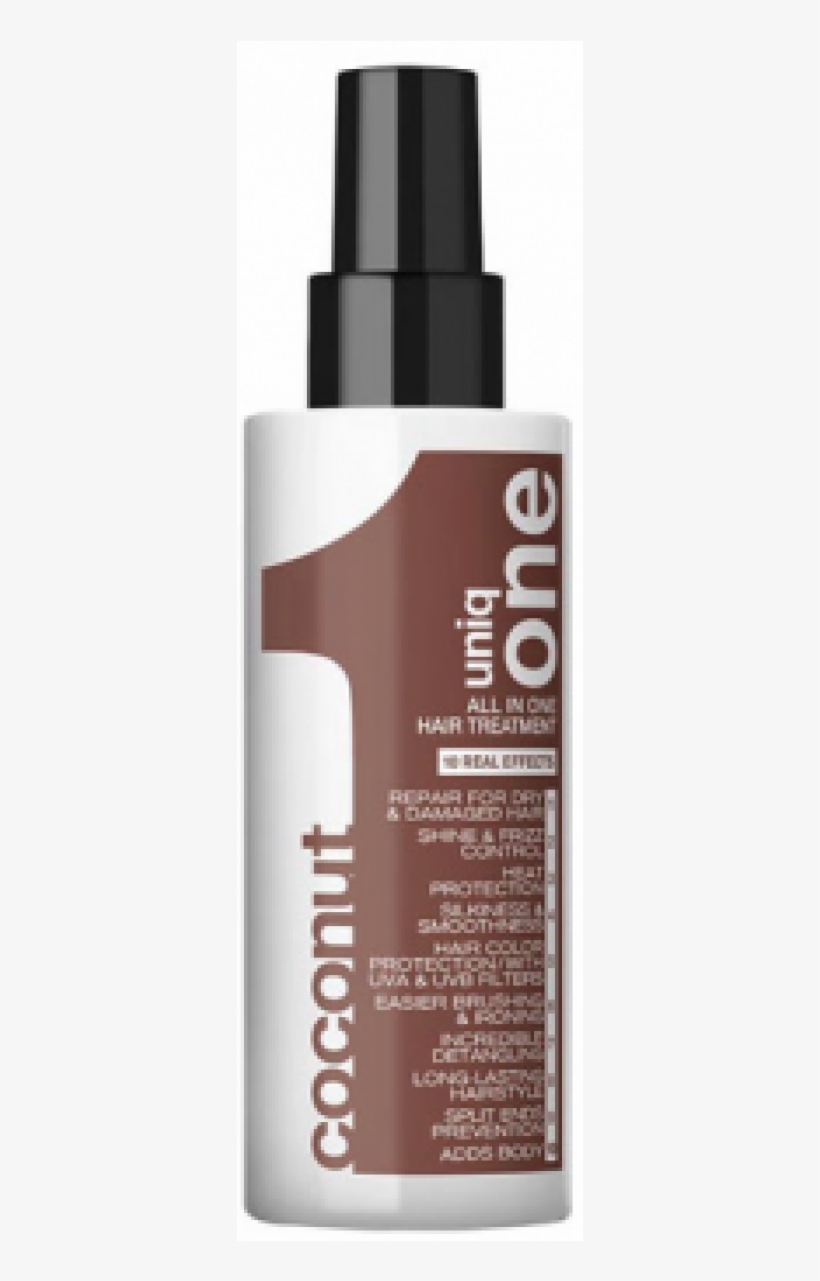 10 In - Uniq One All In One Hair Treatment Coconut, transparent png download
