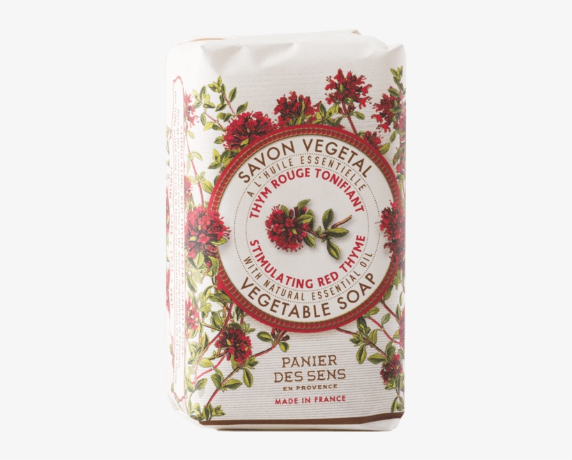 Panier Des Sens Red Thyme Soap - Panier Des Sens Vegetable Soap, Stimulating Red Thyme, transparent png download