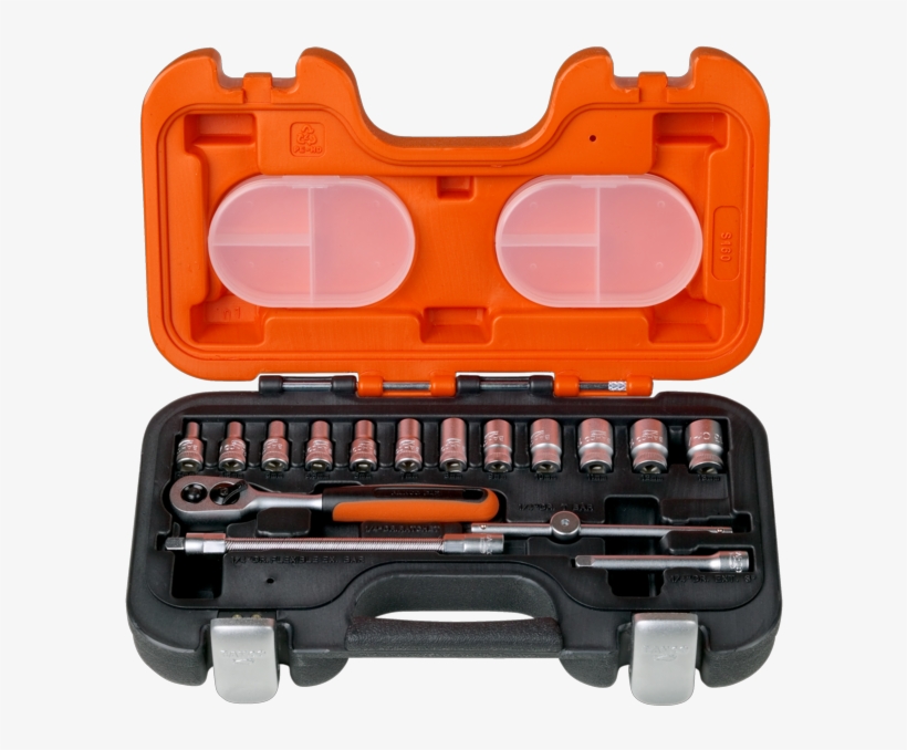 1/4" Socket Set - Bahco S160, transparent png download