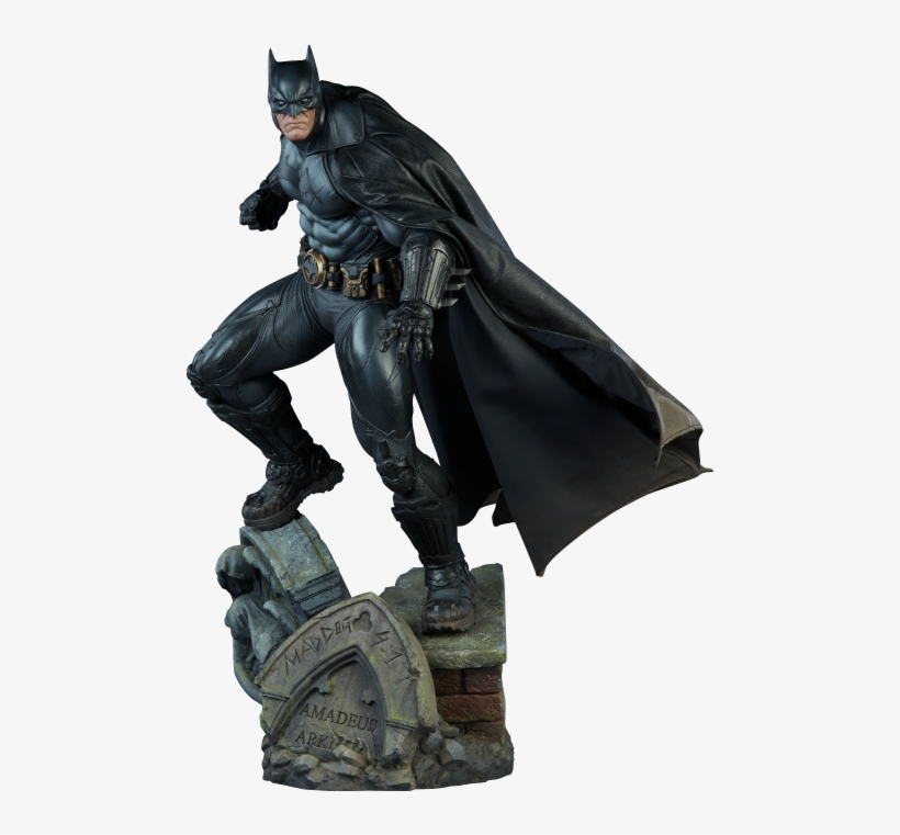 Batman Premium Format Statue - Batman Escultura, transparent png download