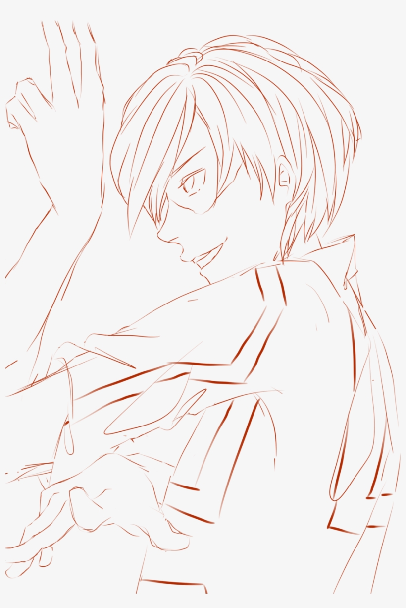 Todoroki Wip - Sketch, transparent png download