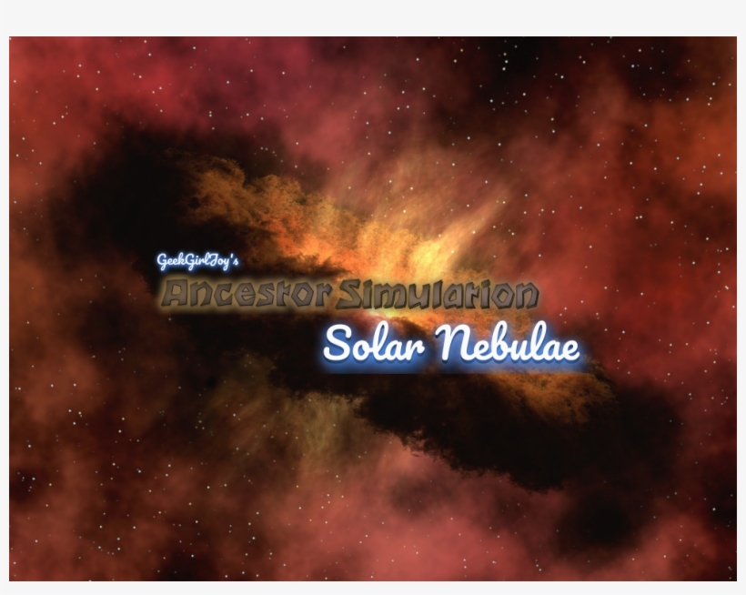Ancestor Simulations Adding Elements & Solar Nebulae - Animation, transparent png download