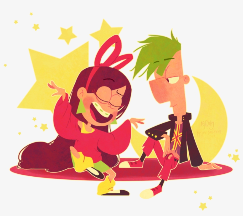 And My Heartbeat S T O P S [ferbel] By Augustraes - Ferb X Phineas Dj, transparent png download