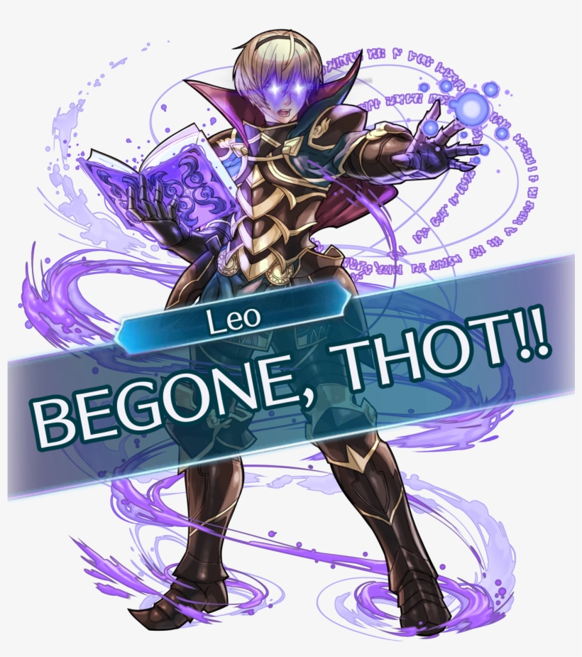 Of Course And I Hope You Enjoy My Content And Keep - Fire Emblem Heroes Leo Portrait, transparent png download