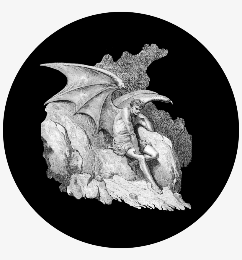 Sad Demon - Apollo Sad Demon Glass Gobo Sr-0037, transparent png download