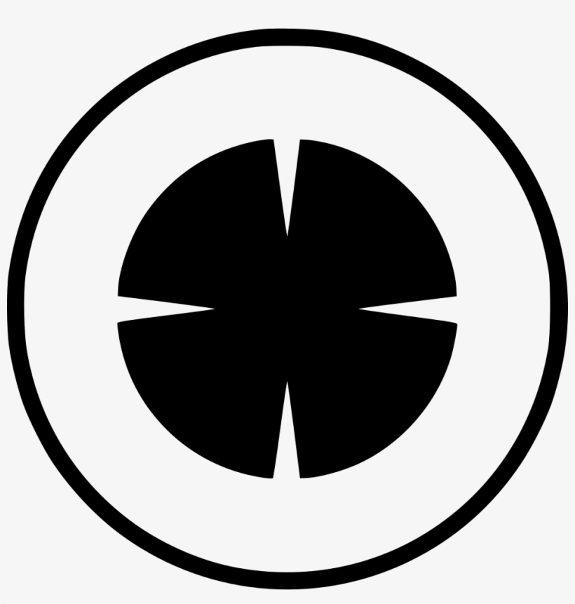 Circle Cross Gun Hunting Sight Sniper Target Comments - Twitter Circle Icon Vector, transparent png download
