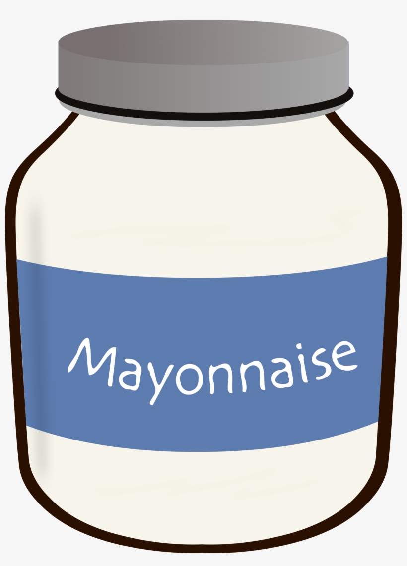 Big Image - Mayonnaise Clipart, transparent png download
