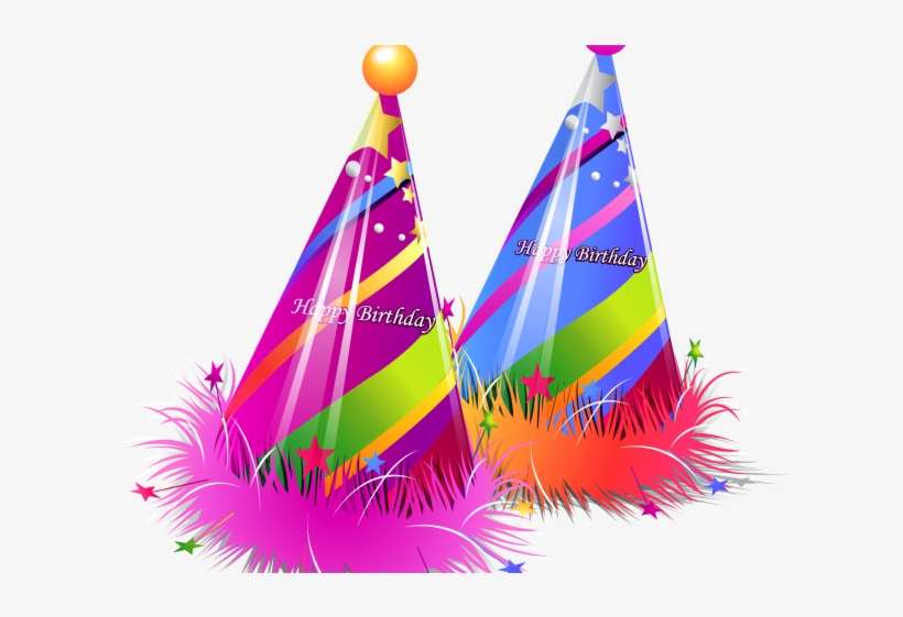 Birthday Hat Clipart Star Png - Birthday Clipart Png, transparent png download