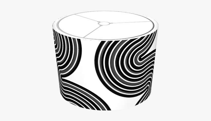 Black And Gray Curvy Lines - Coat, transparent png download