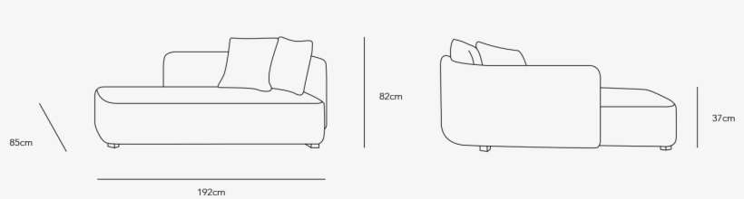 Edith Chairse Longue 05 - Portable Network Graphics, transparent png download