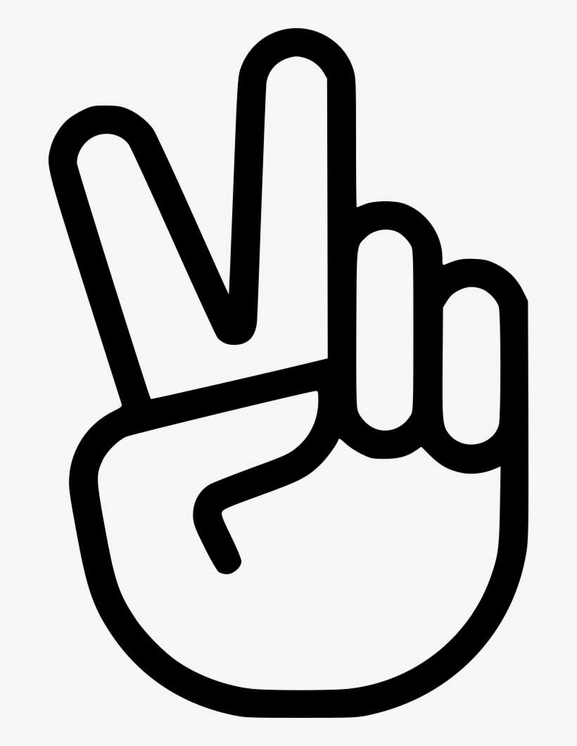 Jpg Png Icon Free Download Onlinewebfonts Com File - Peace Hands Icon, transparent png download