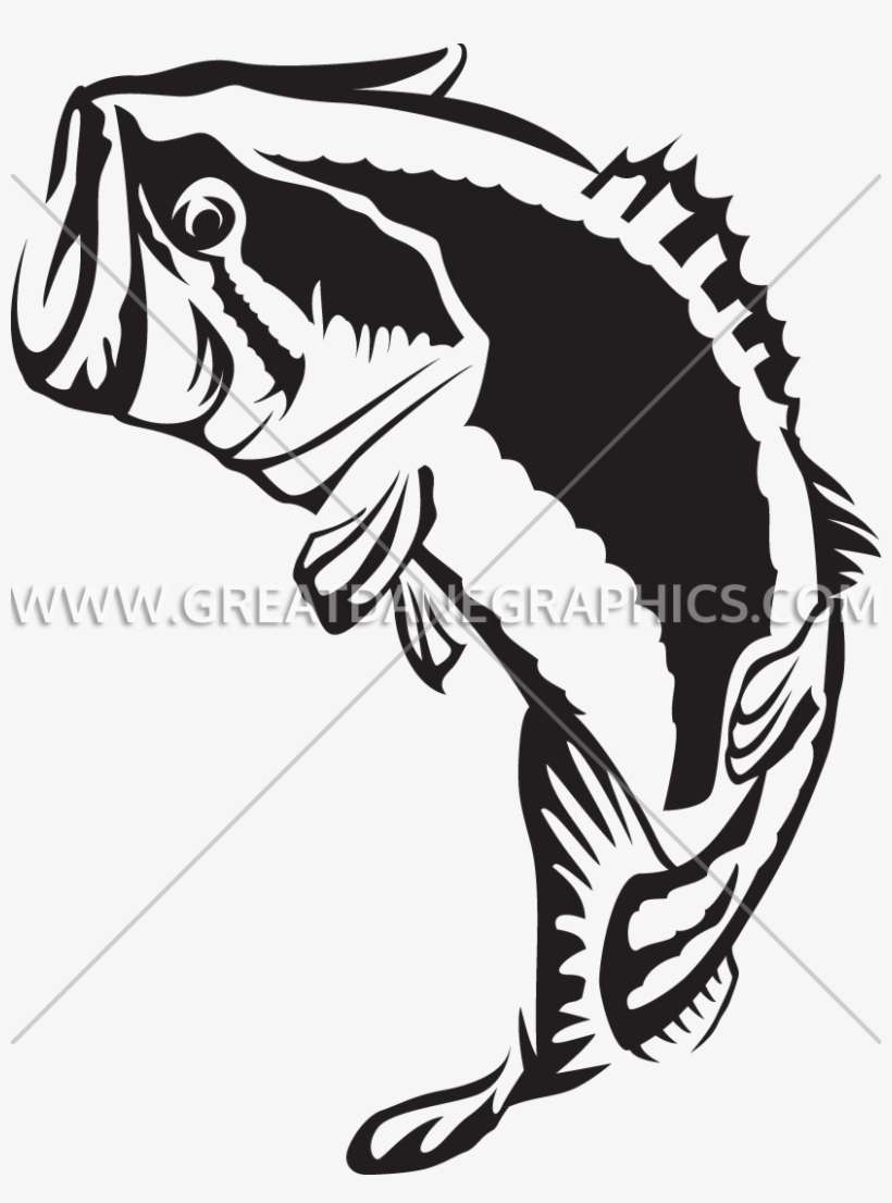 Jpg Transparent Download Bass Jumping Out Of Water - Largemouth Bass, transparent png download