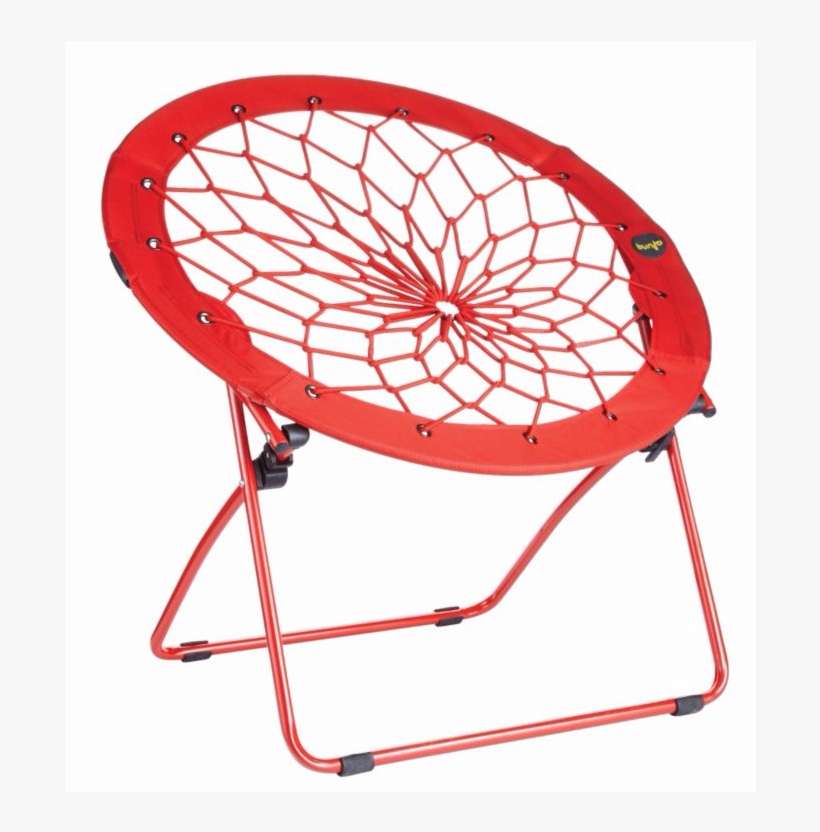 Redchair - Bunjo Bungee Chair, Black, transparent png download