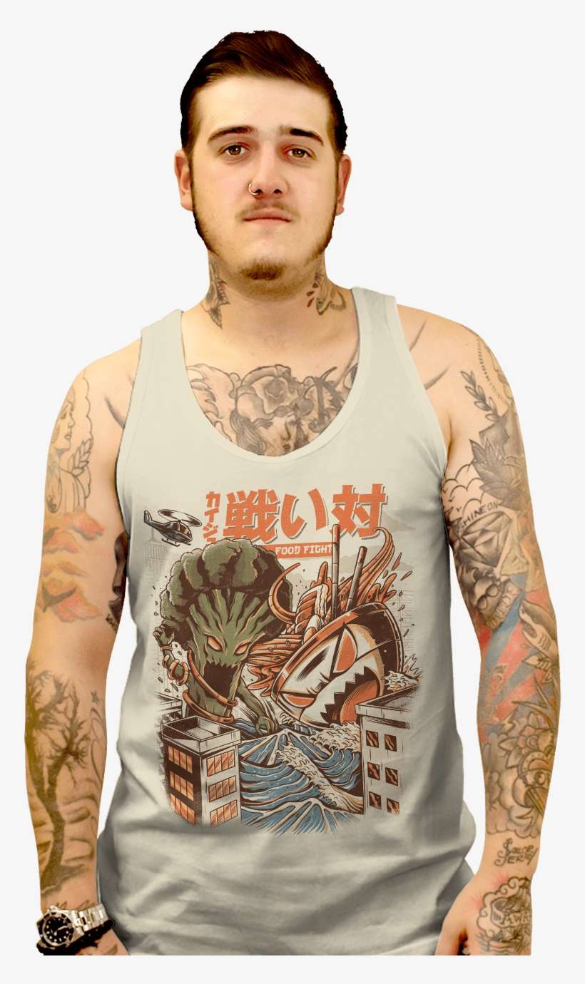 Kaiju Food Fight - Visit Wakanda T-shirt, transparent png download