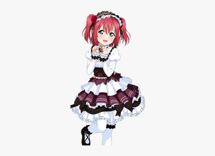 #love Live Sunshine #rubi Kurosawa - Lovelive Sunshine Aqours Kurosawa Ruby Cosplay Costume, transparent png download