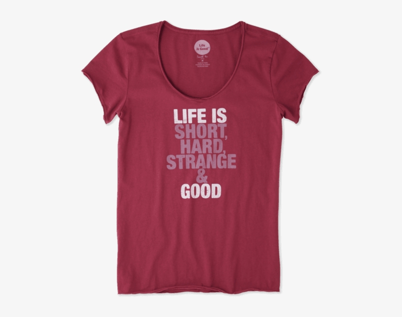 Women's Life Is Strange Good Smooth Tee - Active Shirt, transparent png download