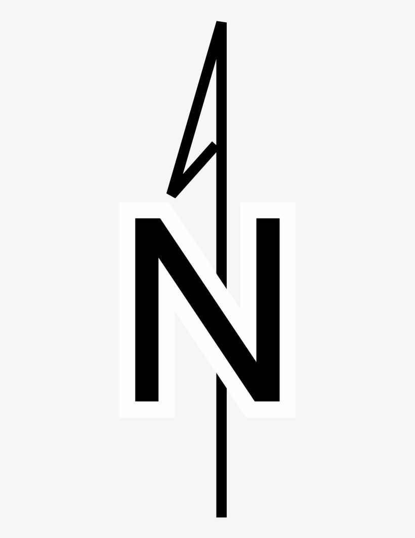 Simple Compass Rose - Compass Rose North Arrow Down, transparent png download