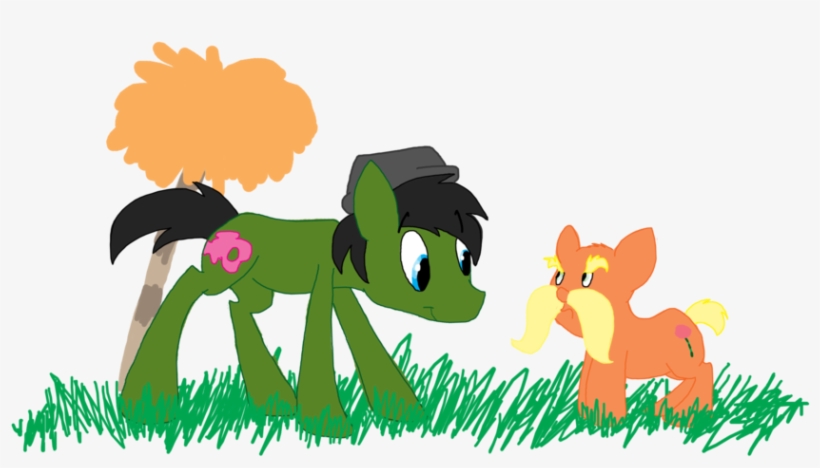 Lorax Ponies By Ghost Peacock-d4up7dp - Lorax My Little Pony, transparent png download