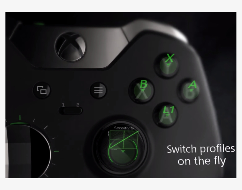 Using The New Face Button At The Center Of The Controller, Xbox One