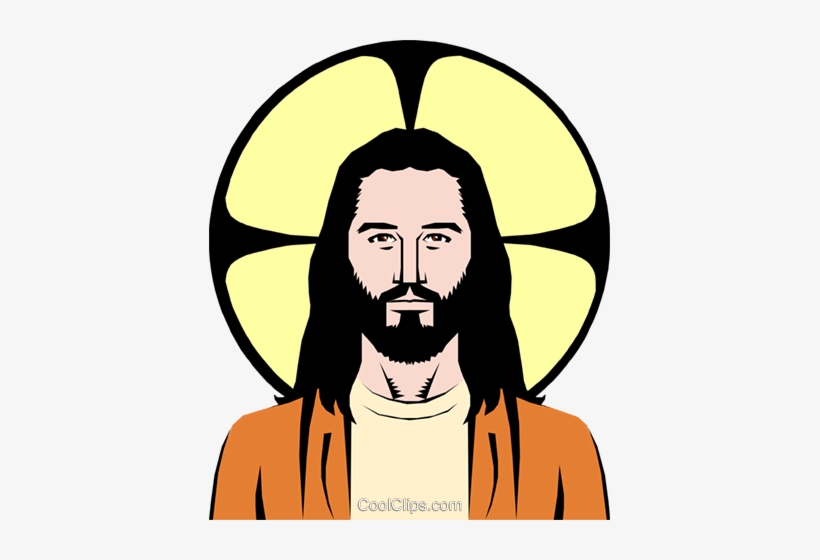 Jesus Christ Royalty Free Vector Clip Art Illustration - Love Shoes, transparent png download