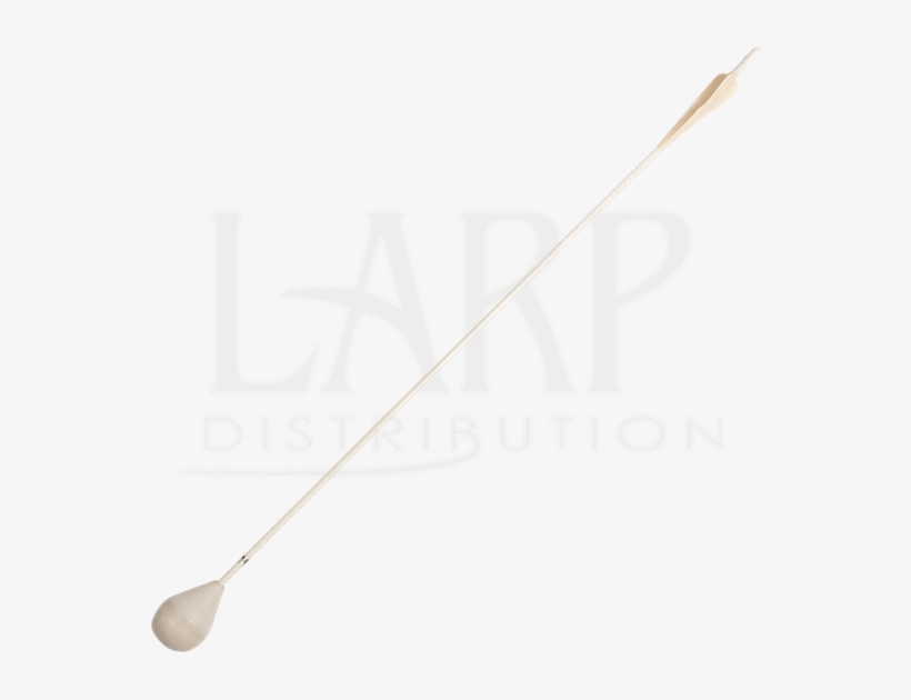 White Glow In The Dark Larp Arrow - Putter, transparent png download