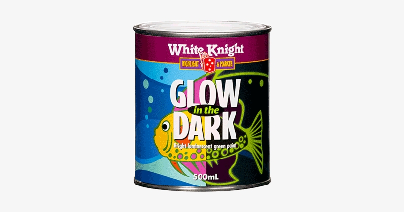 White Knight Glow In The Dark Paint, transparent png download