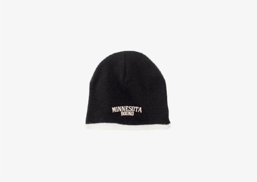 Mn Bound Black Beanie - Beanie, transparent png download