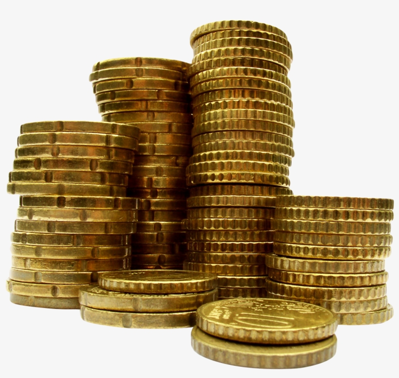 Coin Stack Png Free Download - Gold Coins Png Transparent, transparent png download