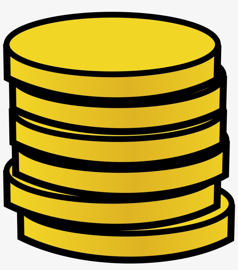 Gold Panda Free Images - Coins Clipart, transparent png download