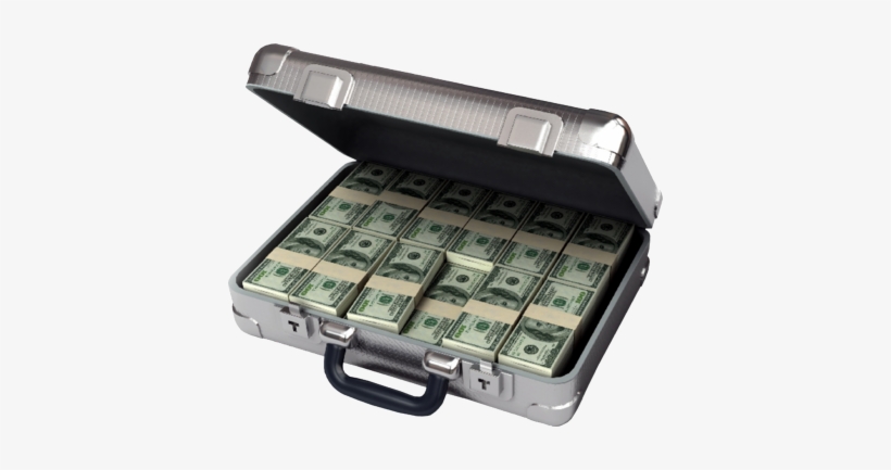 Suitcase Of Money Png, transparent png download